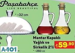 PAŞABAHÇE MANTAR KAPAKLI YAĞLIK SİRKELİK